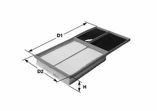 CLEAN FILTERS Ilmansuodatin MA3105